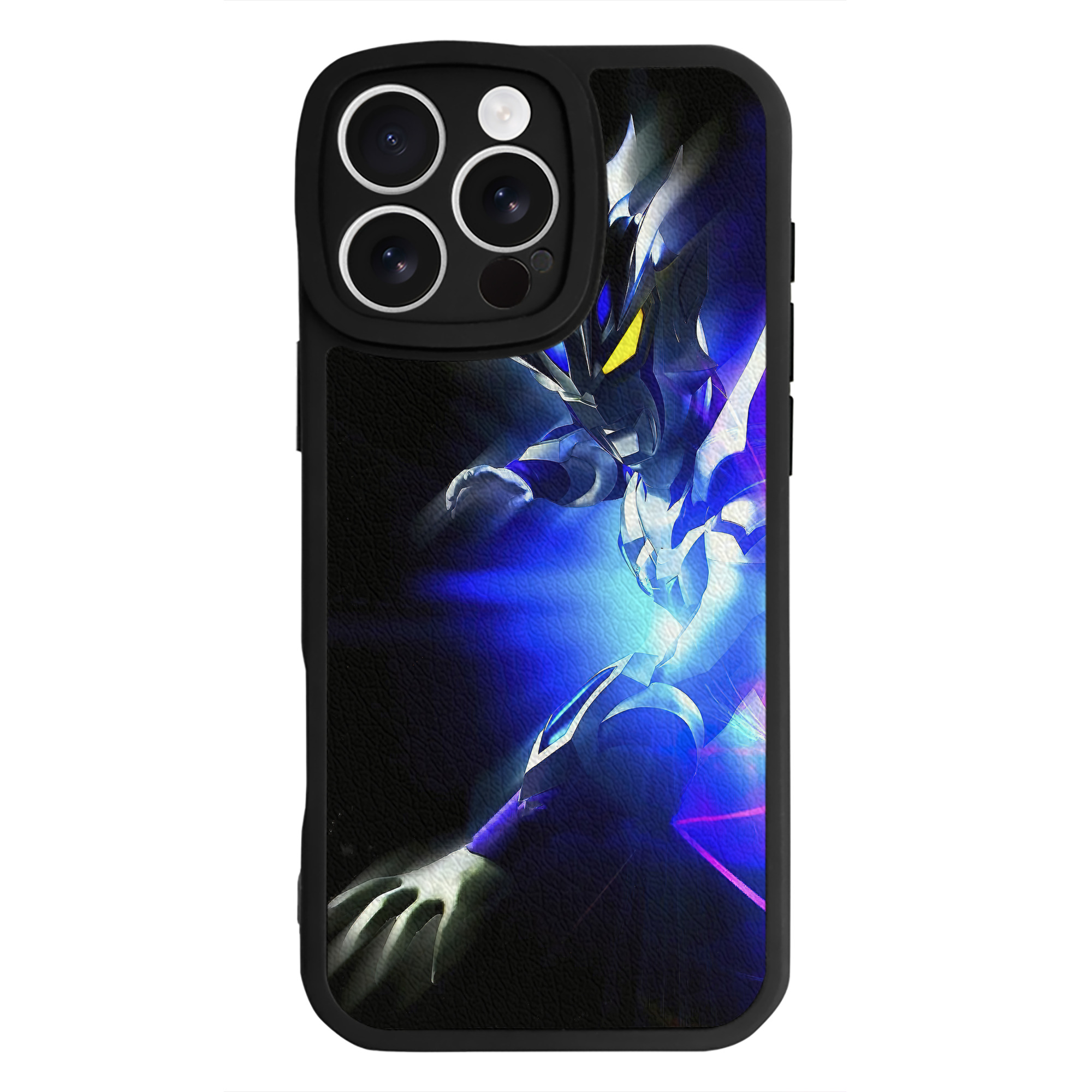 （画像用） ウルトラマン Ultraman 【iPhone 16シリーズ対応】シリコンスマホケース（レザー調） 材質：シリコン